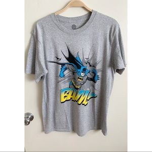 DC COMICS | Batman Grey “BAM!” T-Shirt